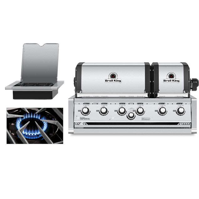 Broil King Imperial™ S 690 Built-in w/Side Burner