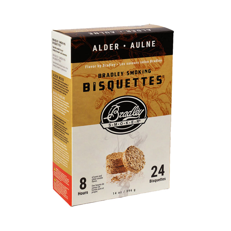 Bradley Smoker Alder Bisquettes (24 Pack)