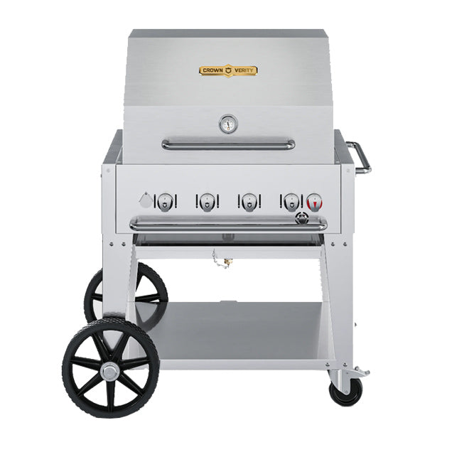 Crown Verity 30" Mobile Grill Roll Dome Package