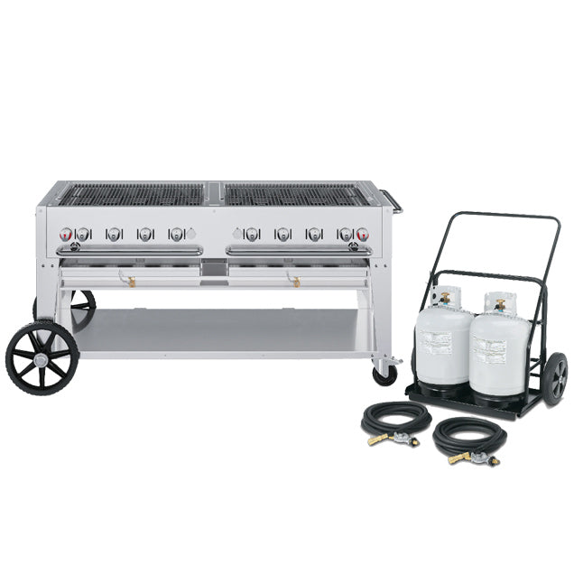 Crown Verity 60" Mobile Grill & Propane Cart