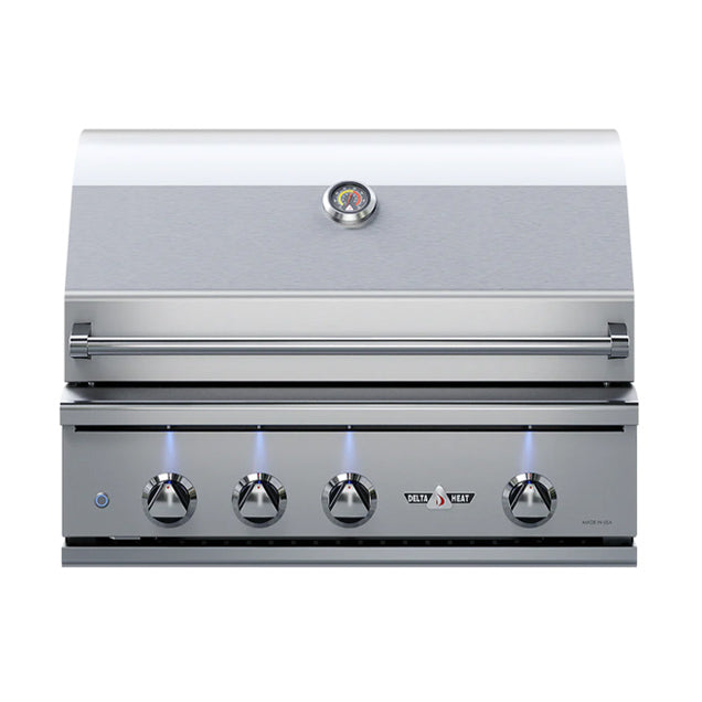 Delta Heat 32" Gas Grill W/ Rotis and Sear Burner