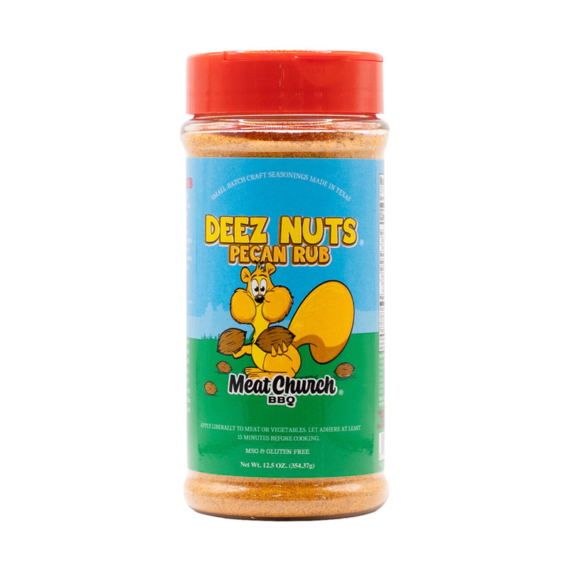 Meat Church Deez Nuts Honey Pecan BBQ Rub- 12.5oz