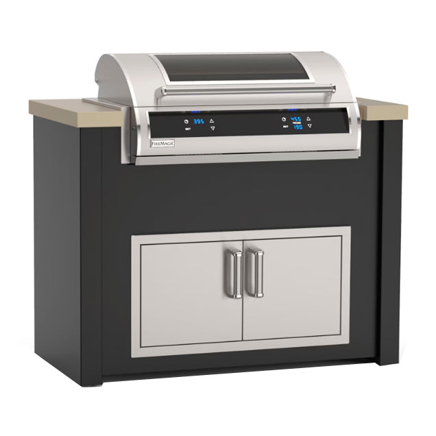 Fire Magic EL500 30" Electric Grill and Island Bundle