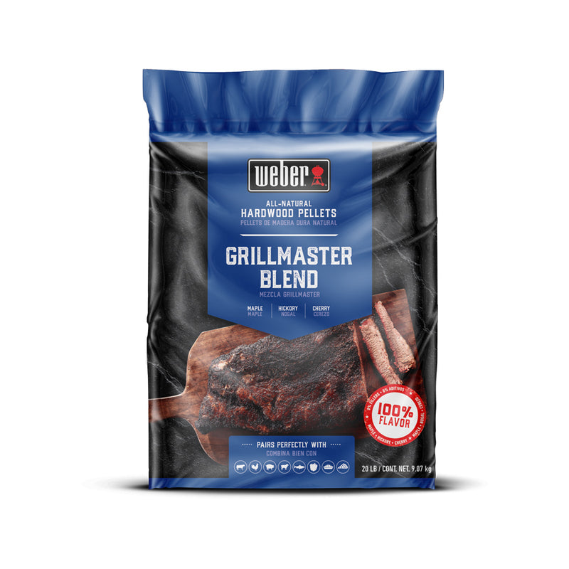 Weber Grillmaster Blend Premium Hardwood Pellets