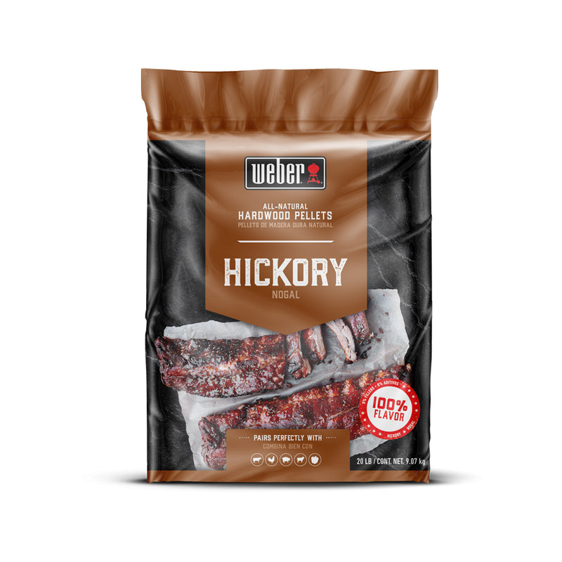 Weber Hickory Premium Hardwood Pellets