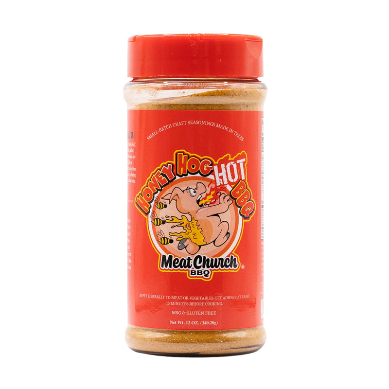 Meat Church Honey Hog HOT BBQ Rub - 12oz