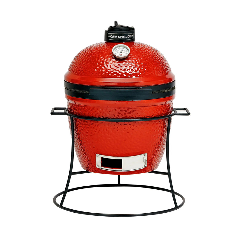 Kamado Joe Jr® with Cast Iron Stand