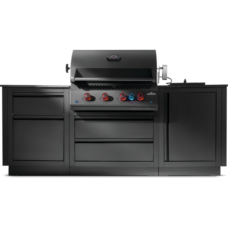 Napoleon Built-In Oasis 300 Island Bundle 32" - Matte Black