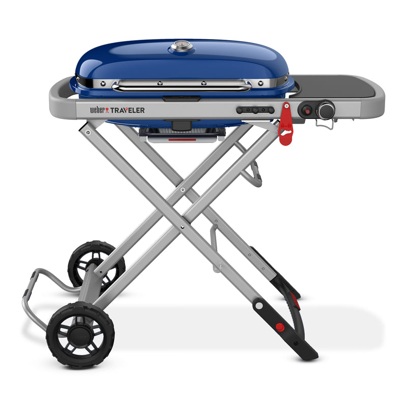 Weber Traveler® Gas Grill Blue