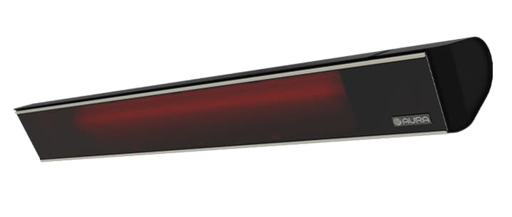 Aura Decor Glass 3000W 240v (Black)