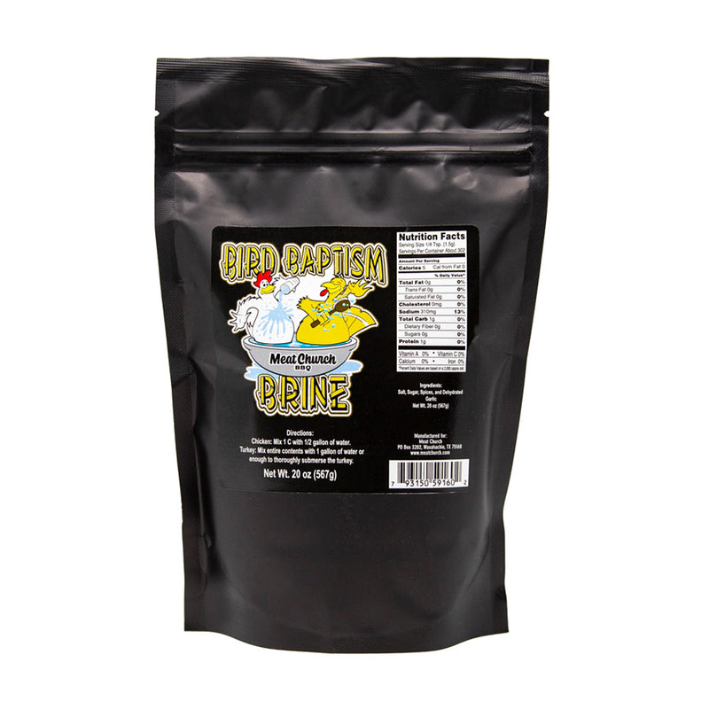 Meat Church Bird Baptism Poultry Brine - 20oz