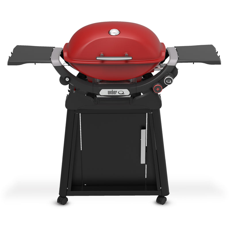 Weber Q2800N+ W/Stand Gas Grill Flame Red (LP Only)