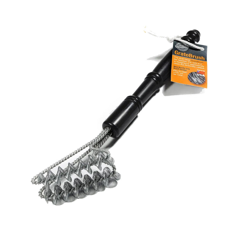 GrillGrate Bristle Free Brush Dual Head Design