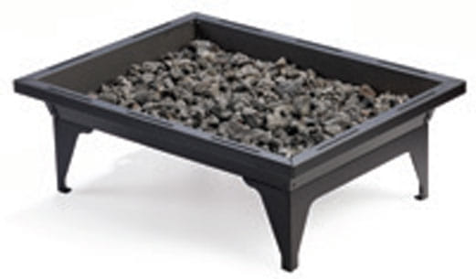 Kingsman  - GK-FP2785NG - Outdoor Firepit Rectangular 20in X 27in