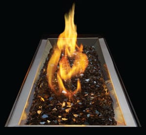 GPFR - Stainless Steel Patio Flame Burner - Rectangular