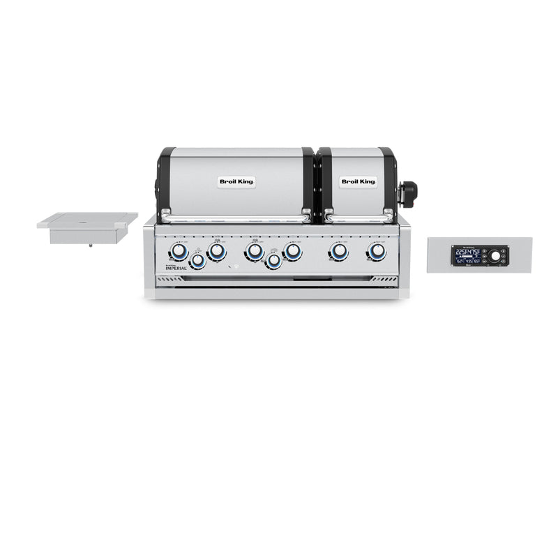 Broil King Imperial™ QS 690 Built-In w/iQue and Side Burner