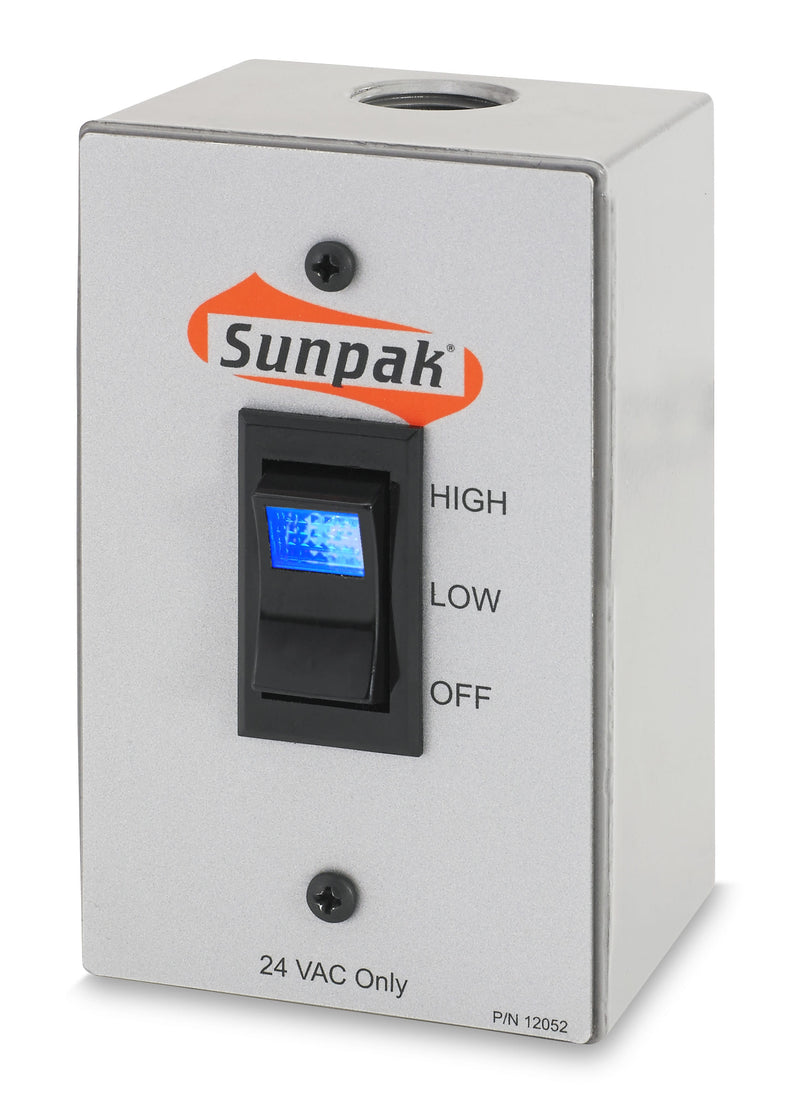 Sunglo Duplex Switch With Cover Plate