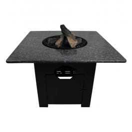 Jackson Grills Mountains West Tall Fire Table Black