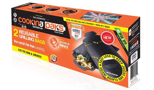 Cookina Reusable Grilling Bags