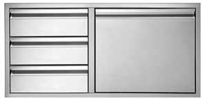 Twin Eagles - TEDD303-B - 30IN 3-DRAWER-DOOR COMBO *NEW*