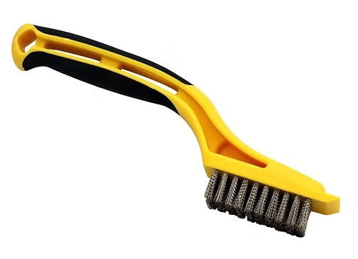 Wire Brush with Plastic Scraper