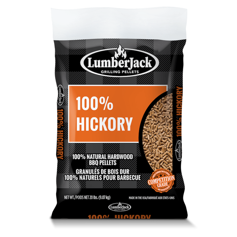 LumberJack 100% Hickory Pellets (20 lbs)