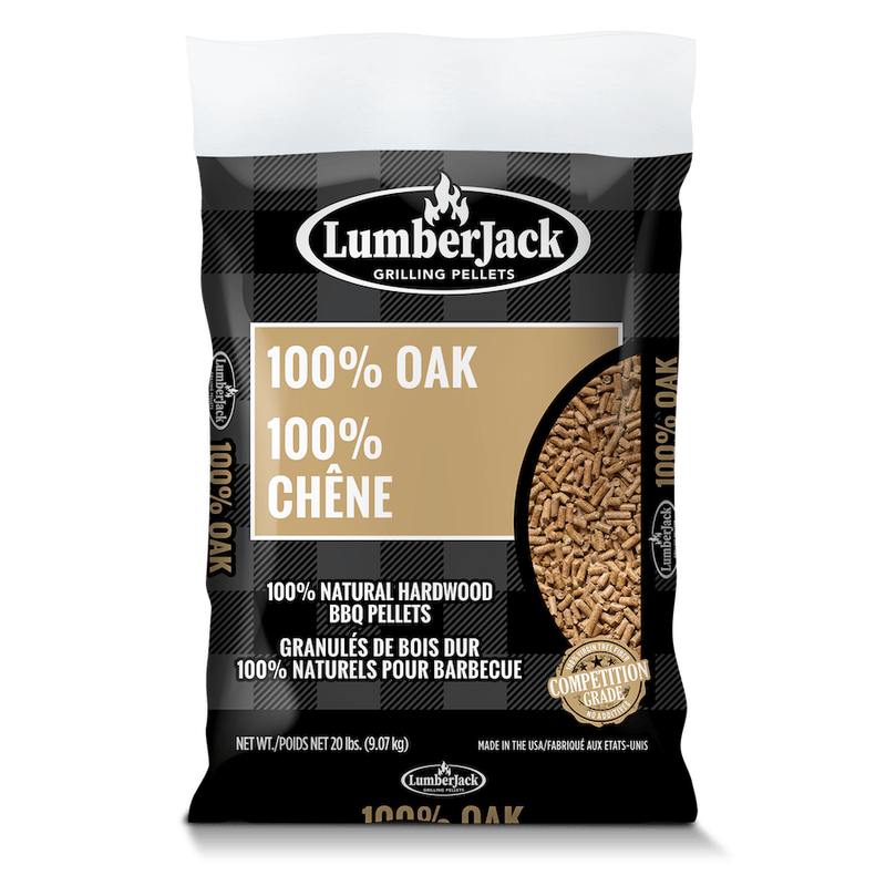 LumberJack 100% Oak Pellets (20 lbs)