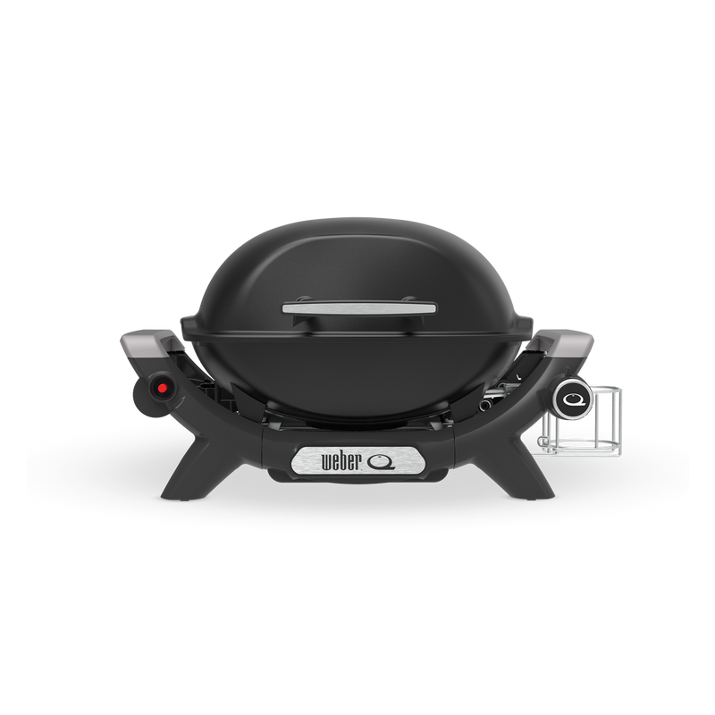 Weber Q1000N Gas Grill Midnight Black (LP Only)