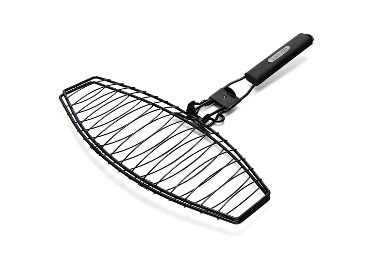Grill Pro Deluxe Fish Basket W/Detachable Handle