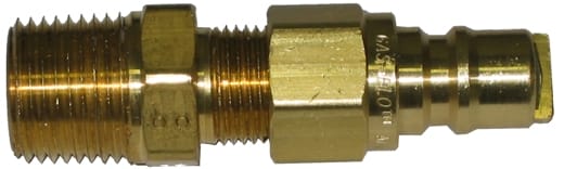 3812A - 1/2 Adapter USED TO CONNECT A 1/2IN FEMALE COUPLER TO A 3/8 FEMALE OUTLET 