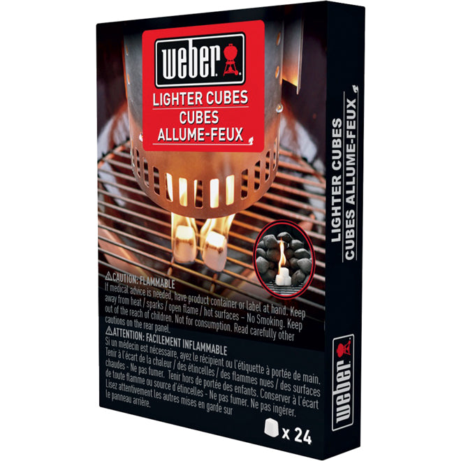 Weber Lighter Cubes Fire Starters (24)