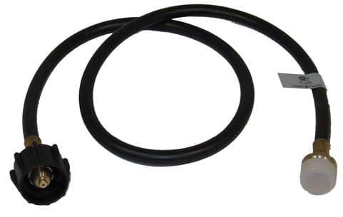 4ft Hose Adapter for Portable Grills with Disposable Tank fitting