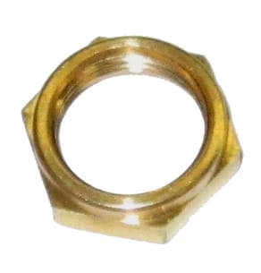 Weber Brass Hex Nut For Side Burnr Valve & Q Valve