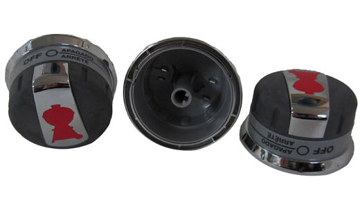 Weber Control Knobs Main Burners Genesis (3 pack)