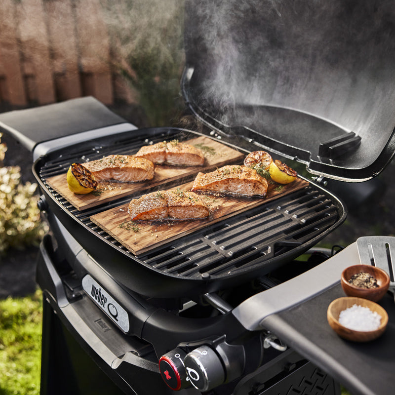 Weber Q2800N+ Gas Grill Sky Blue (LP Only) – Johnstone's Barbecues
