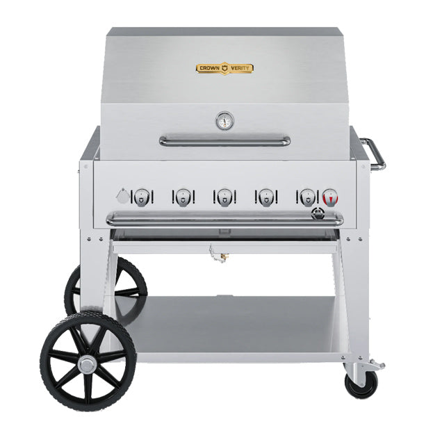 Crown Verity 36" Mobile Grill Roll Dome Package