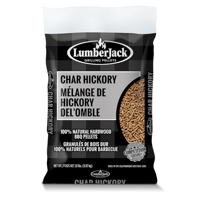 LumberJack Char Hickory Blend Pellets (20 lbs)