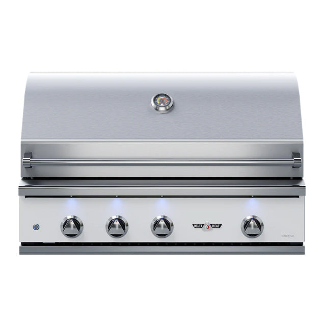 Delta Heat 38" Gas Grill W/ Rotis/Sear (WHITE TRIM)