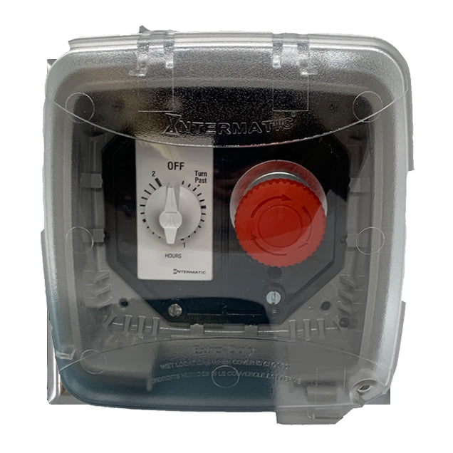 Outdoor Emergency Stop w/ 2 Hour Timer 120v
