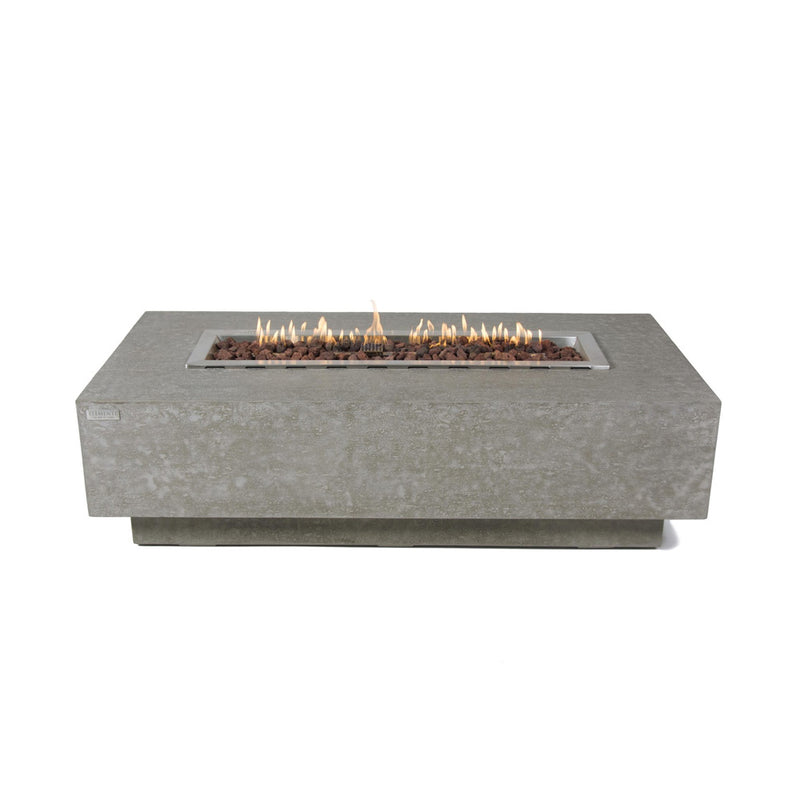 Elementi Kingsale Fire Table - Light Grey