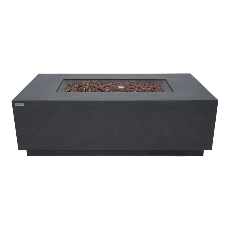 Elementi Andes Fire Table - Dark Grey (Propane Only)