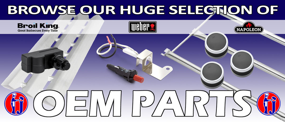 OEM BBQ Parts Hero Banner