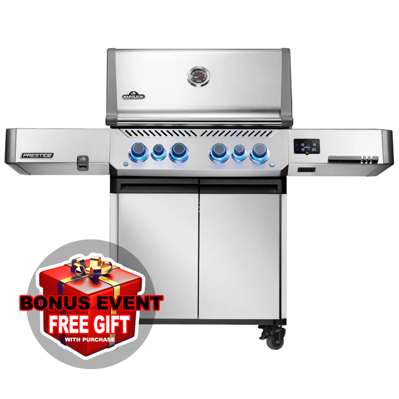 Napoleon Prestige™ 500 RSIB CONNECTED (Stainless Steel) Taste The Savings Event Bundle "A"