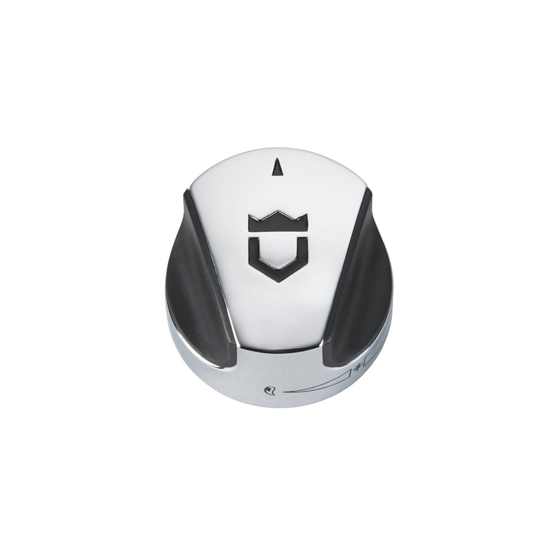 Crown Verity Knob MCB Black Die Cast (Main Burner - New Style)