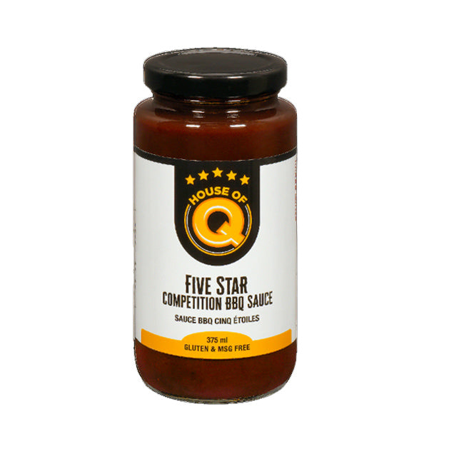 House Of Q Five Star Competition BBQ Sauce 375ml