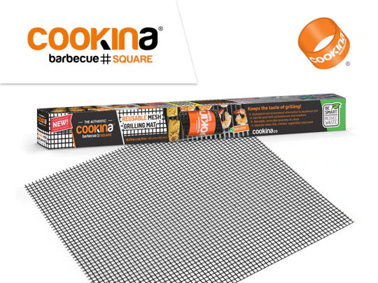 COOKINA BARBECUE SQUARE REUSABLE GRILLING MESH