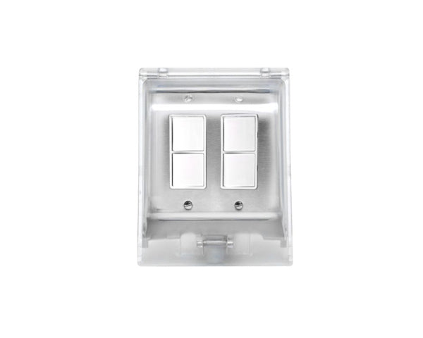 Eurofase Dual Duplex Waterproof Surface Mount Switch