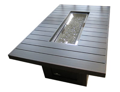 Napoleon Rectagular Table - GPFTR3656-BZ - Rustic Bronze Patioflame Table Rectangular