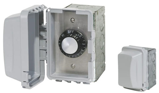 Infratech Control Wall Plate & Box inf-240V Water Proof