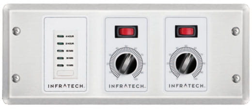 2 ZONE ANALOG CONTROL WITH DIGITAL TIMER - IT-30-4043 - Infratech Electric